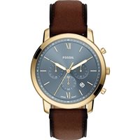 Orologio Fossil Uomo Neutra Chrono in Acciaio Oro FS6162